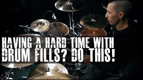 Having A Hard Time Controlling Drum Fills? Do This! - James Payne