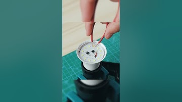 how to repair LED bulb