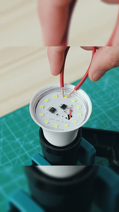 how to repair LED bulb