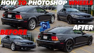 How To Photoshop Wheels on Your Car screenshot 4