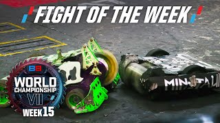 REMATCH of the fight that changed BattleBots Forever | FoTW: Witch Doctor vs. Minotaur | WC7 screenshot 5