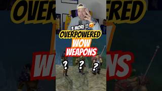 Classic WoW Weapons That Were ABSOLUTELY BROKEN ⚔️