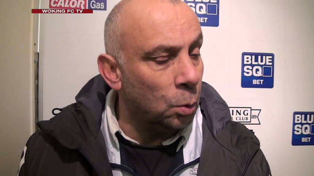 england match reaction Woking 2-1 Hyde (Garry Hill Interview)