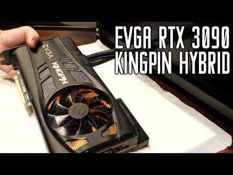 399만원짜리 끝판왕 그래픽카드 RTX 3090 <strong>킹핀</strong> (<strong>EVGA</strong> GeForce RTX 3090 KINGPIN HYBRID) - 홍방장