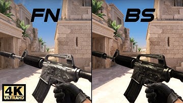 CSGO M4A1-S | Basilisk - Skin showcase all floats [4K60FPS]