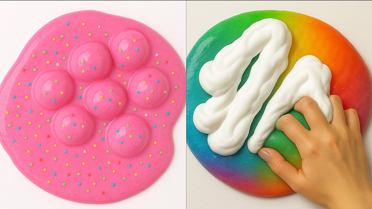 12 Hour of Relaxing Slime ASMR – Echoes of Peace and Pop