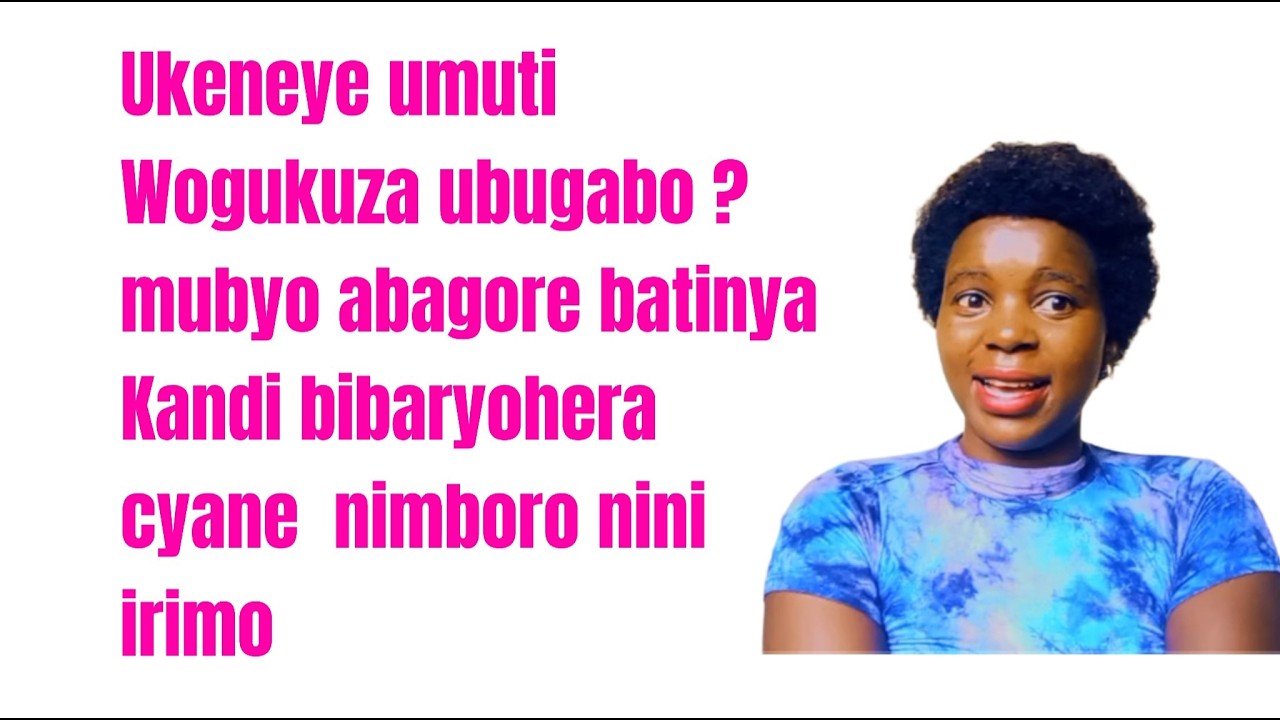 Mu mibonano ibintu 4 abagore bakunda ariko bakabitinya bimukorere gutya