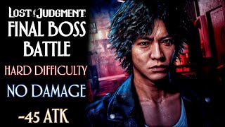 Lost Judgment | Final Boss Battle | Hard Difficulty | {No Damage}