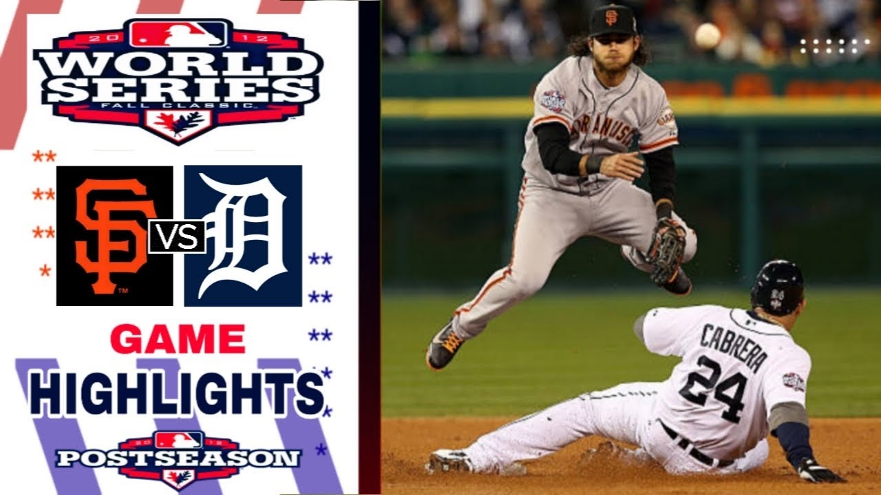 San Francisco Giants vs Detroit Tigers | Game 3 | MLB World Series 2012