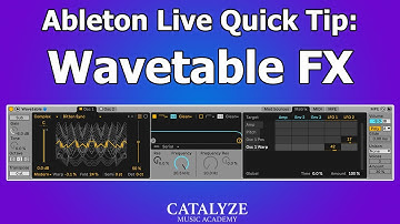 Ableton Quick Tip: Wavetable FX