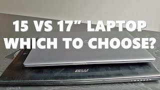 15.6 Vs 17.3 Inch Laptop - Size, Weight & Use Case Comparison - Which To Choose?