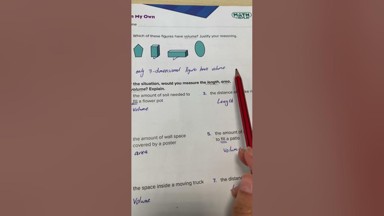 Reveal math grade 5 lesson 2-1 Understand Volume - YouTube