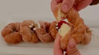 How to make twisted Donuts ?طرز تهیه دونات که از مزه اش نگم براتون اتمن درست کنید عاشقش میشوید?