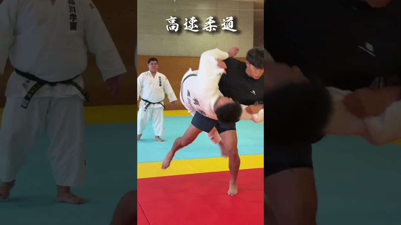 「言われた技を即座に決めろ‼️」超高速で繰り出される柔道技チャレンジ🥋最後の女の子は一体…?よく柔道と間違われますが、僕は空手家です!!😂