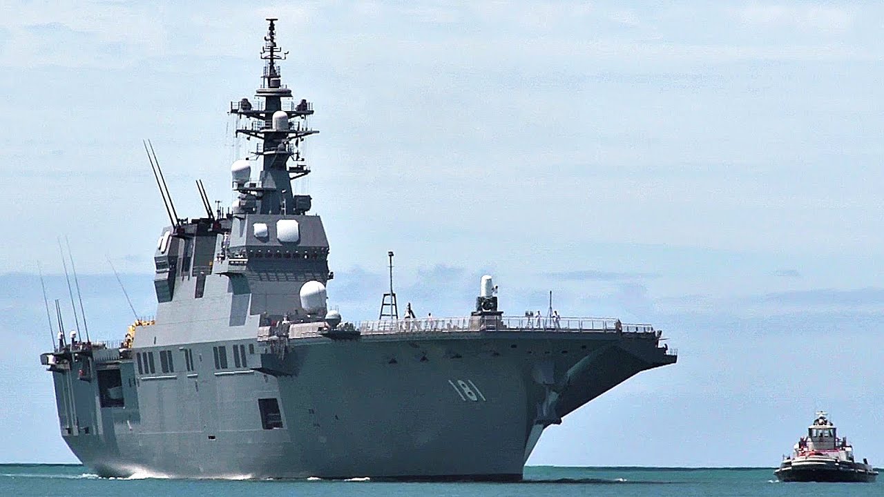 Japan Self-Defense Force Ship JS Hyuga Arrives At Pearl Harbor For RIMPAC 2016