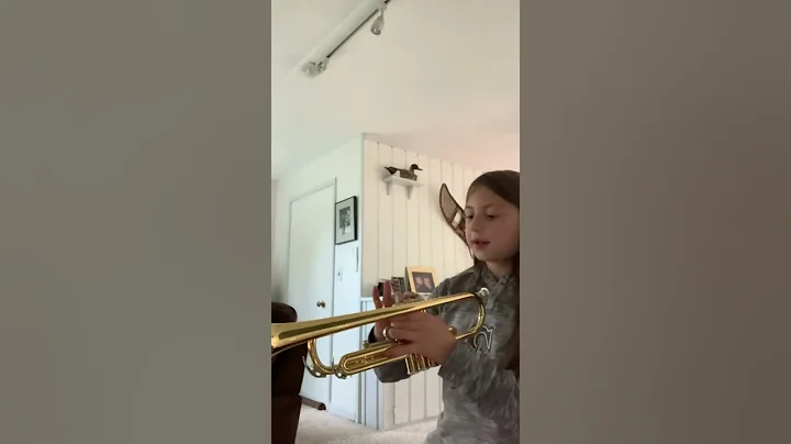 My trumpet playing