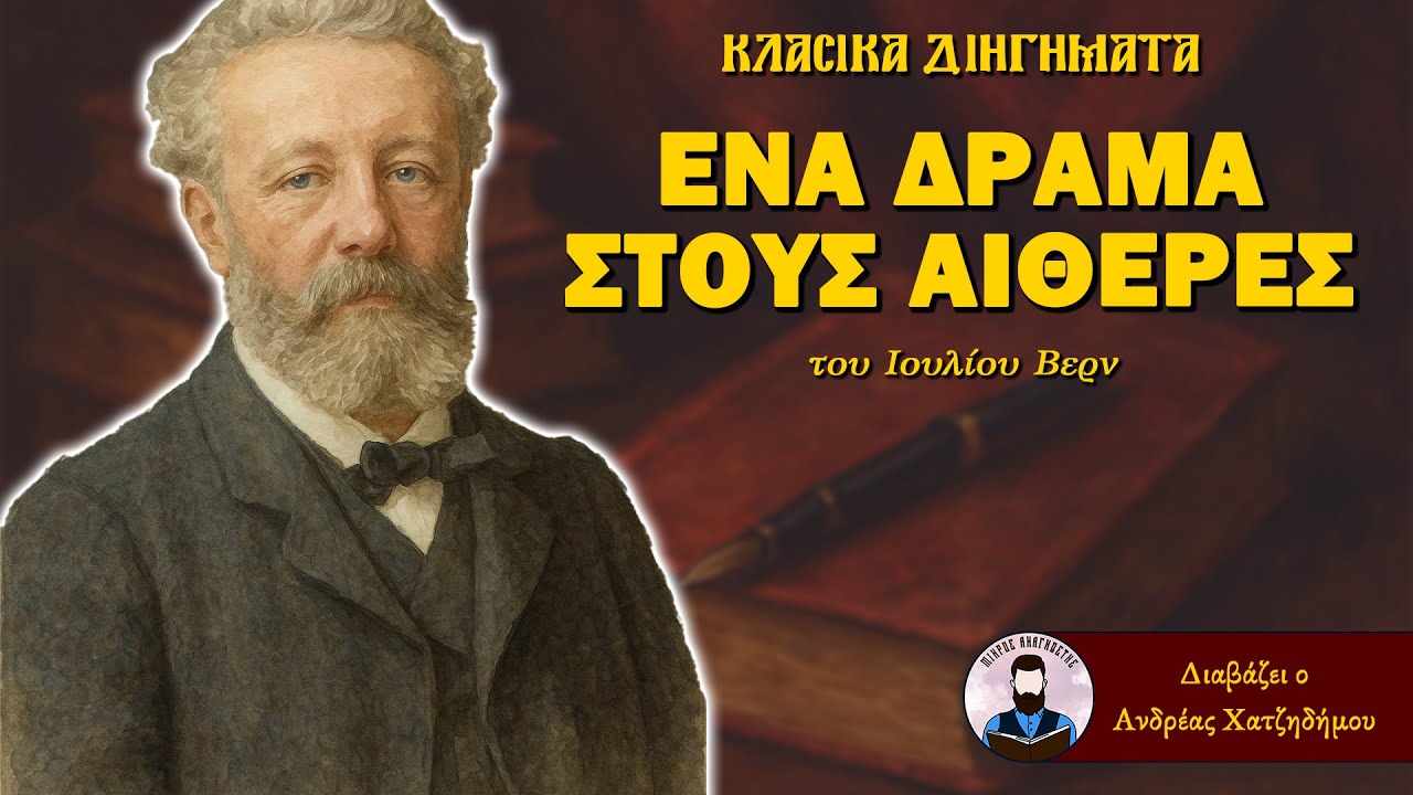 Ένα δράμα στους αιθέρες - Ιούλιος Βερν | Ο Ανδρέας Διαβάζει Κλασικά Διηγήματα
