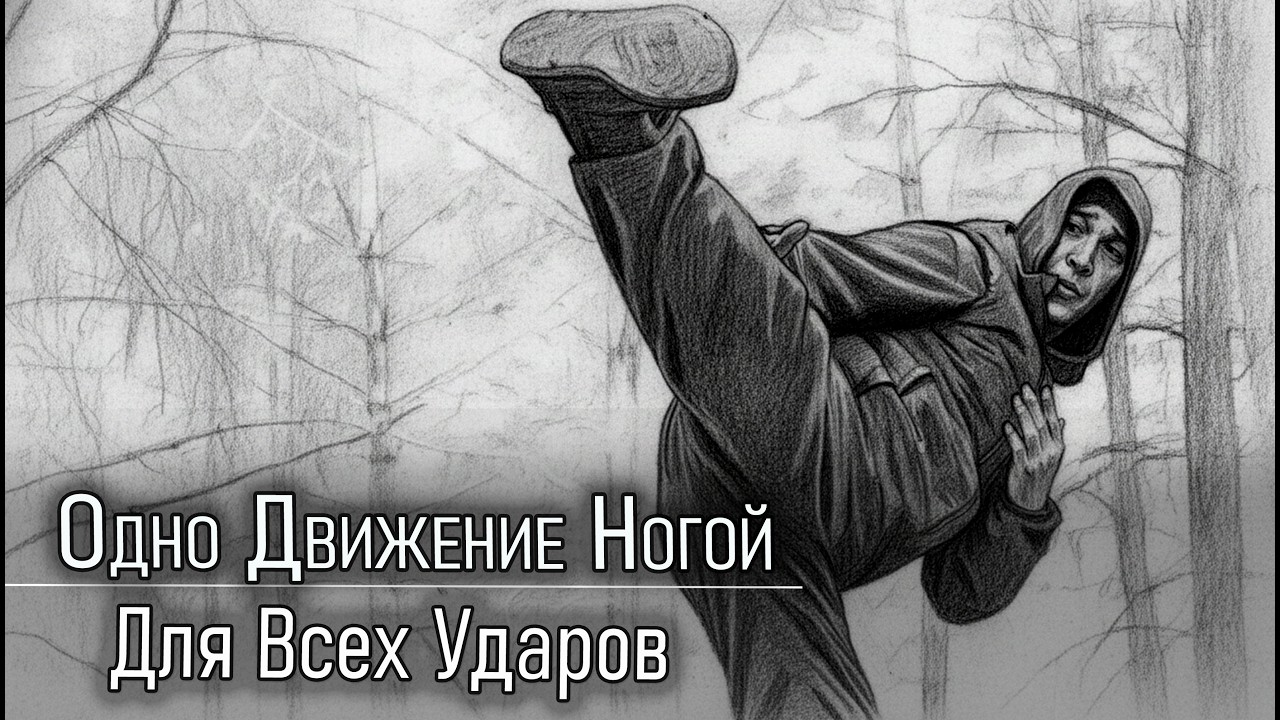 Одно Движение Ногой, Для Всех Ударов