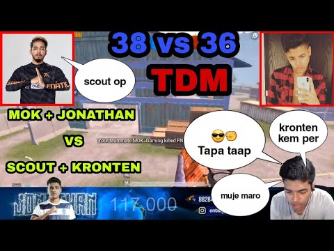 MOK GAMMING + JONATHAN VS SCOUT + KRONTEN GAMMING || TDM || DEATH MATCH ...