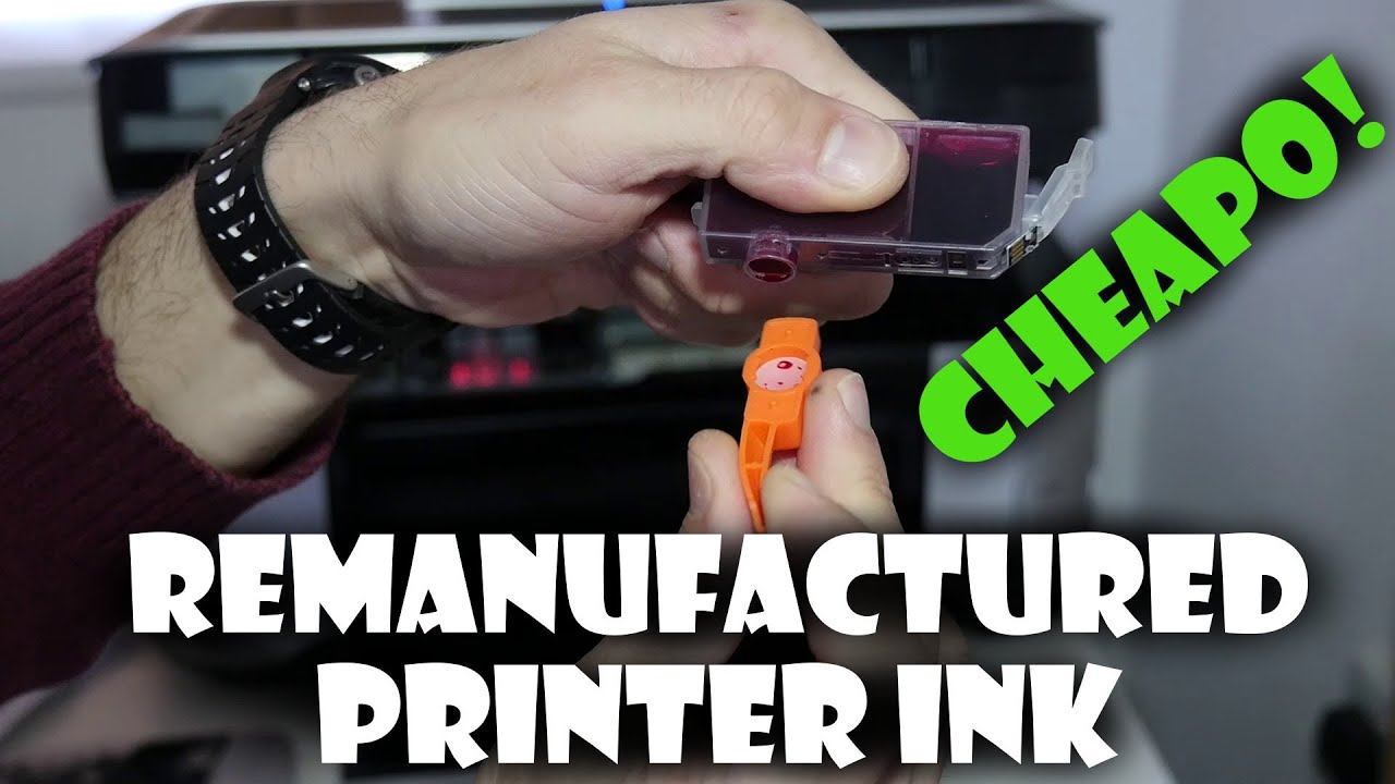 Remanufactured Printer Ink Cartridges YouTube Remanufactured Printer Ink Cartridges YouTube
