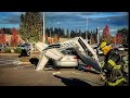 Plane Crashes Into Car In Target Parking | PUYALLUP, WA