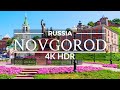 Novgorod, Russia 🇷🇺 - by drone in 4K HDR (60fps)