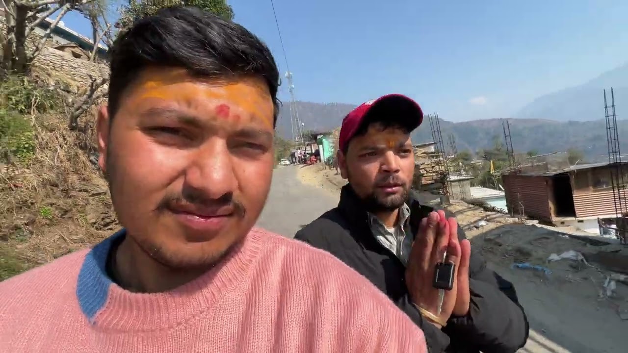 Maha shivratri per aye bhai logon ke sath shiv mandir 