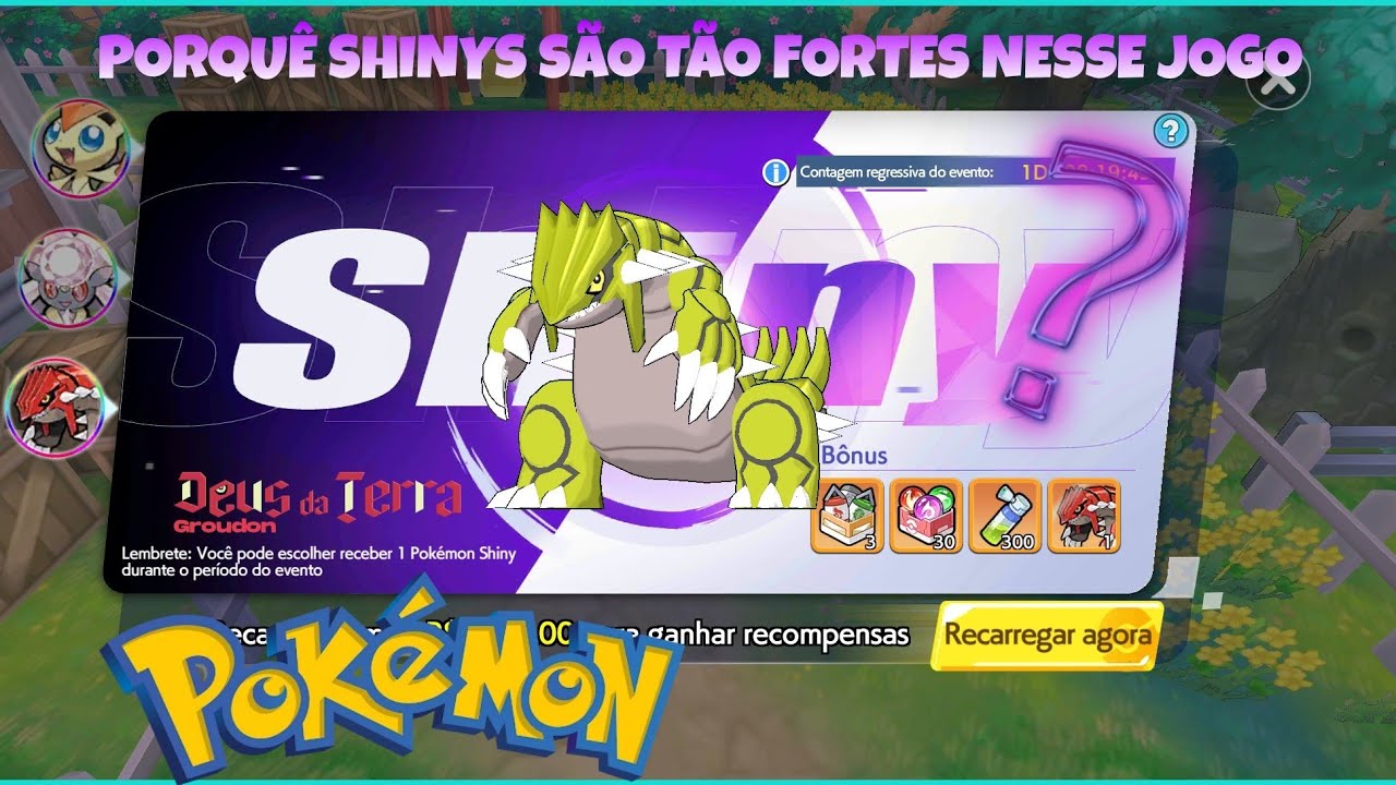 Pokémon Shiny nos Jogos