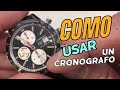 ¿Cómo usar el Cronógrafo de un reloj? Diferencia Cronómetro y cronógrafo