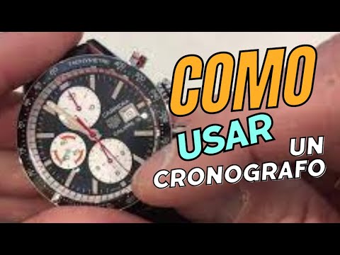 Video: Cómo Usar El Cronógrafo