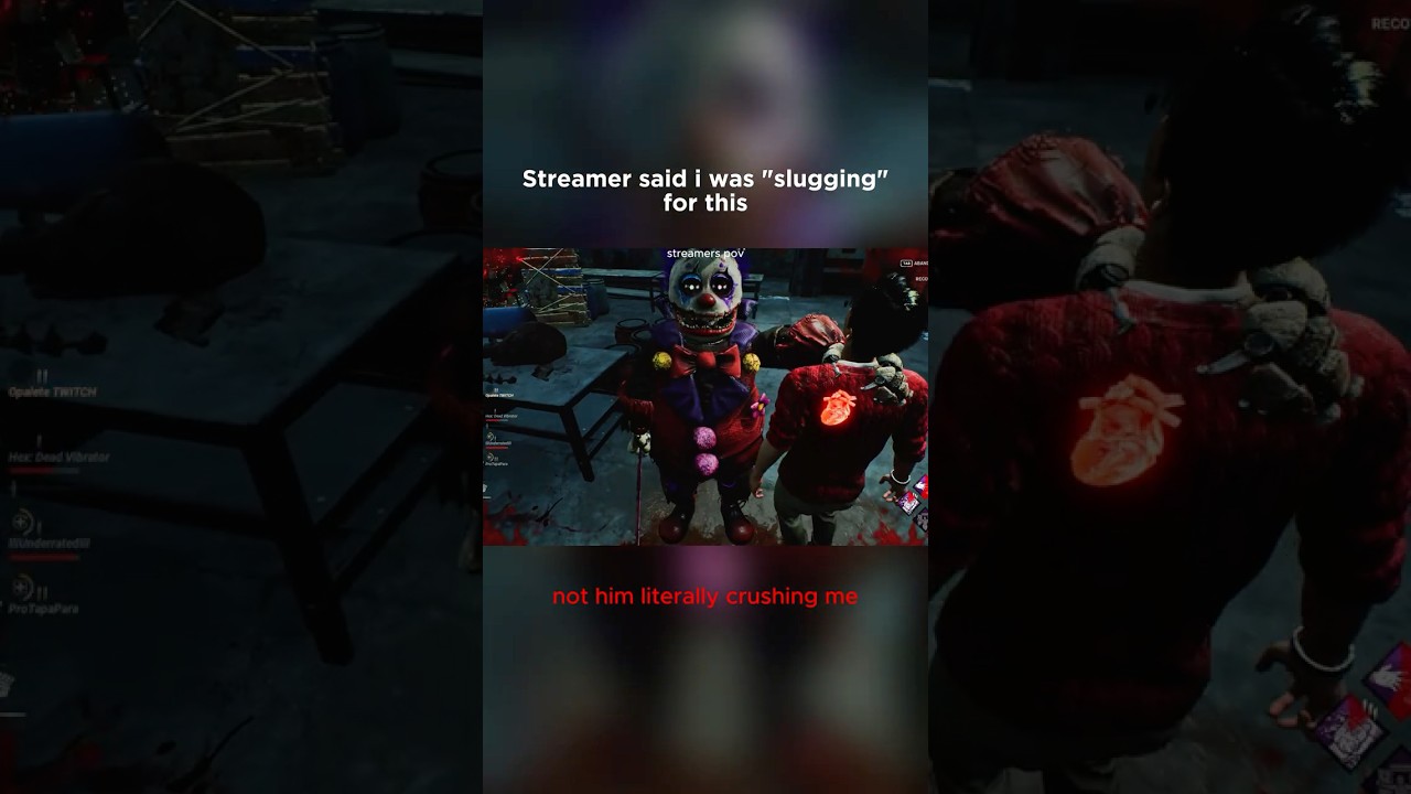 Streamer: Opalete on ttv he’s super chill guy #deadbydaylightfunnymoments #dbdshorts #lol