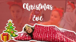CHRISTMAS EVE NIGHT ROUTINE || Vlogmas Day 9 || Ellie Louise