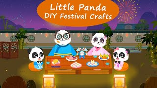 Little Panda DIY Festival Crafts - Get to Know Festivals Around the World | BabyBus Games screenshot 1