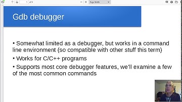gdb debugger