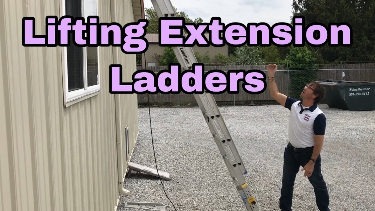 Lifting an Extension Ladder and Safe Climbing Practices Warsaw