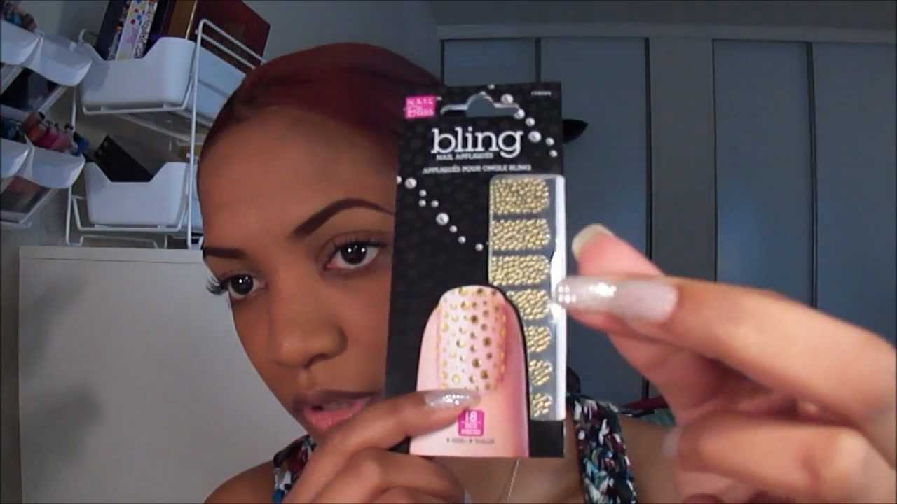 Nail Bliss BLING Appliques Overall PLUS How to Apply and Remove YouTube