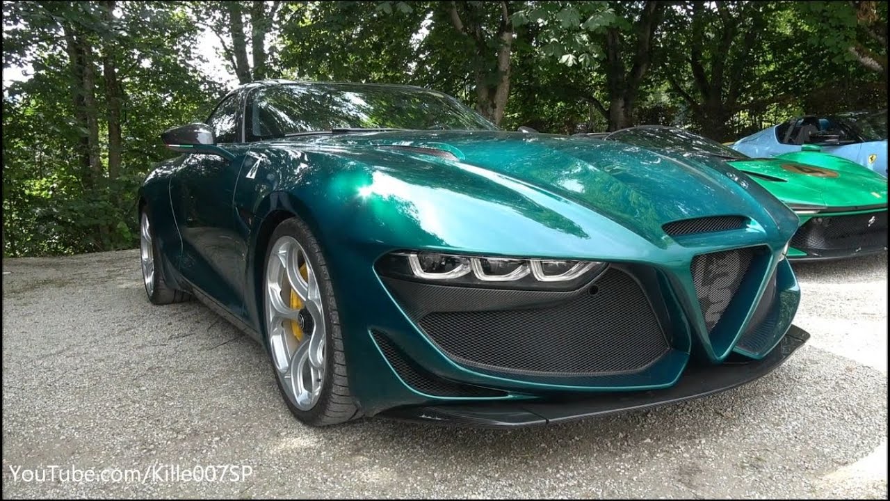 1 of 1 Alfa Romeo Giulia SWB Zagato Details & sound 1080p