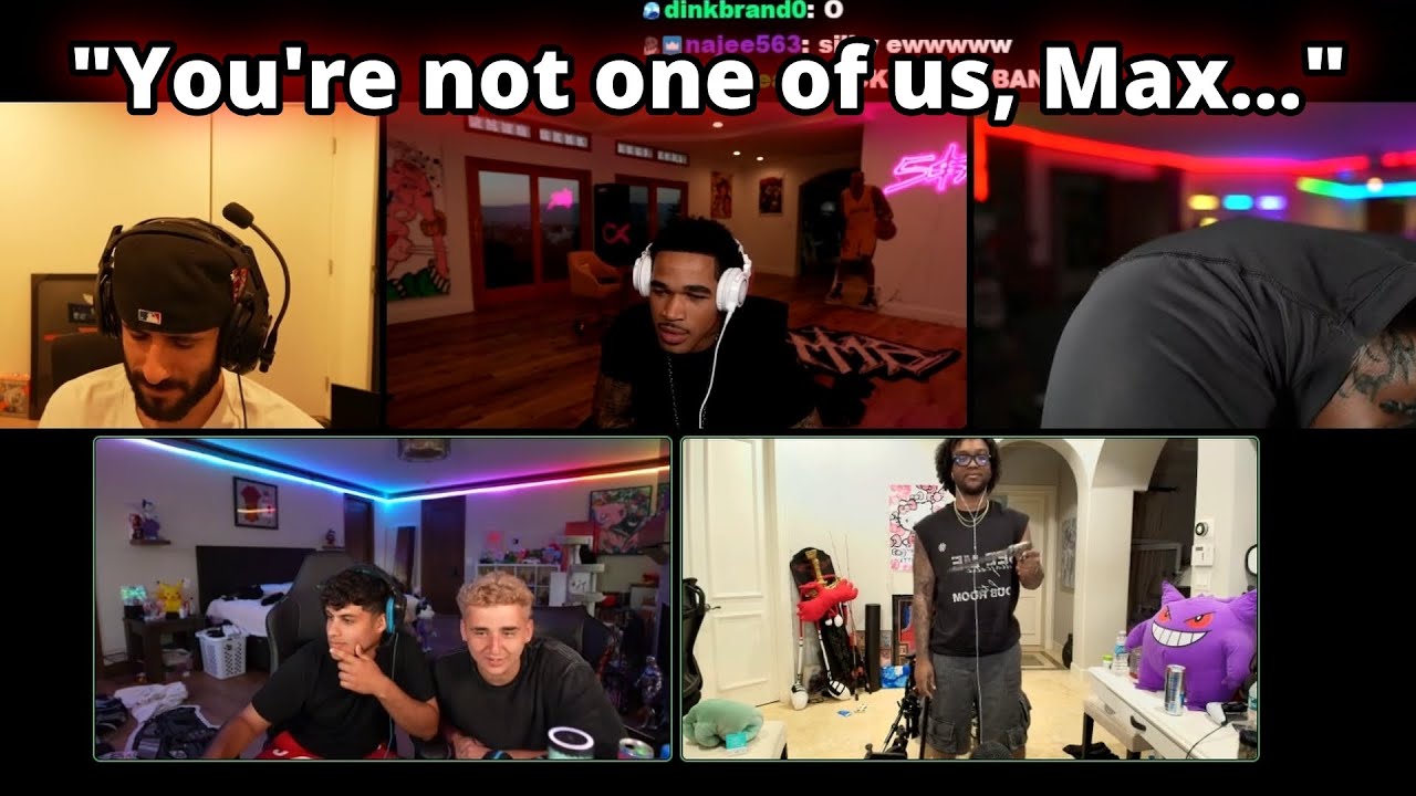 YourRAGE & PlaqueBoyMax Drama Leads to a FaZe Discord Group Call...