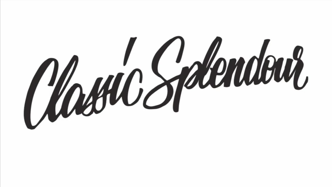 Hand drawn flowing script - YouTube
