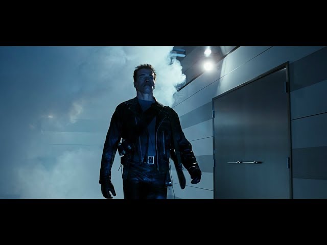 Terminator 2 I'll Be Back - Police Shootout Scene 4K Remastered class=