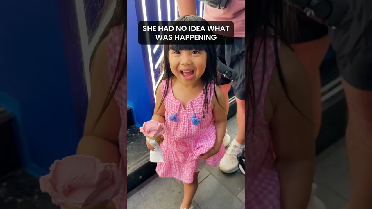 Her Ice Cream Kept Disappearing