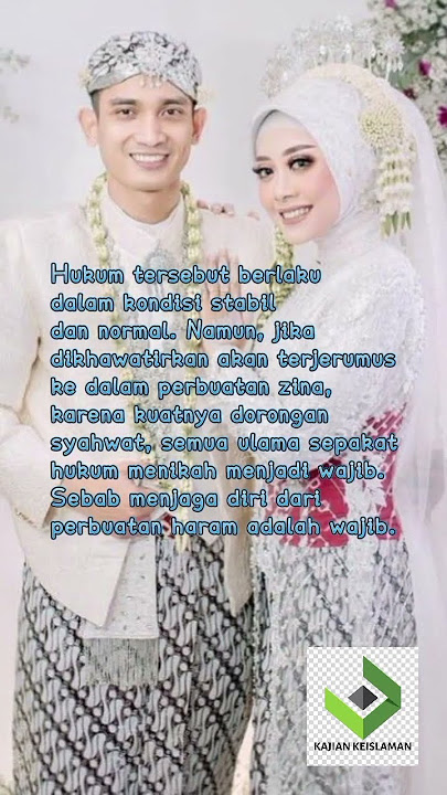 Sudah tua belum nikah??? Dosa gak sih??? #menikah