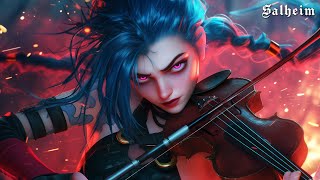 Fire Craze | 1 Hour Dark Violin Symphonic Rock - Emotional Gothic Fantasy Music Mix