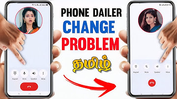 Remove Google Phone Dialer New Update | How to Change & Restore Old Google Dialer (Tamil Guide)