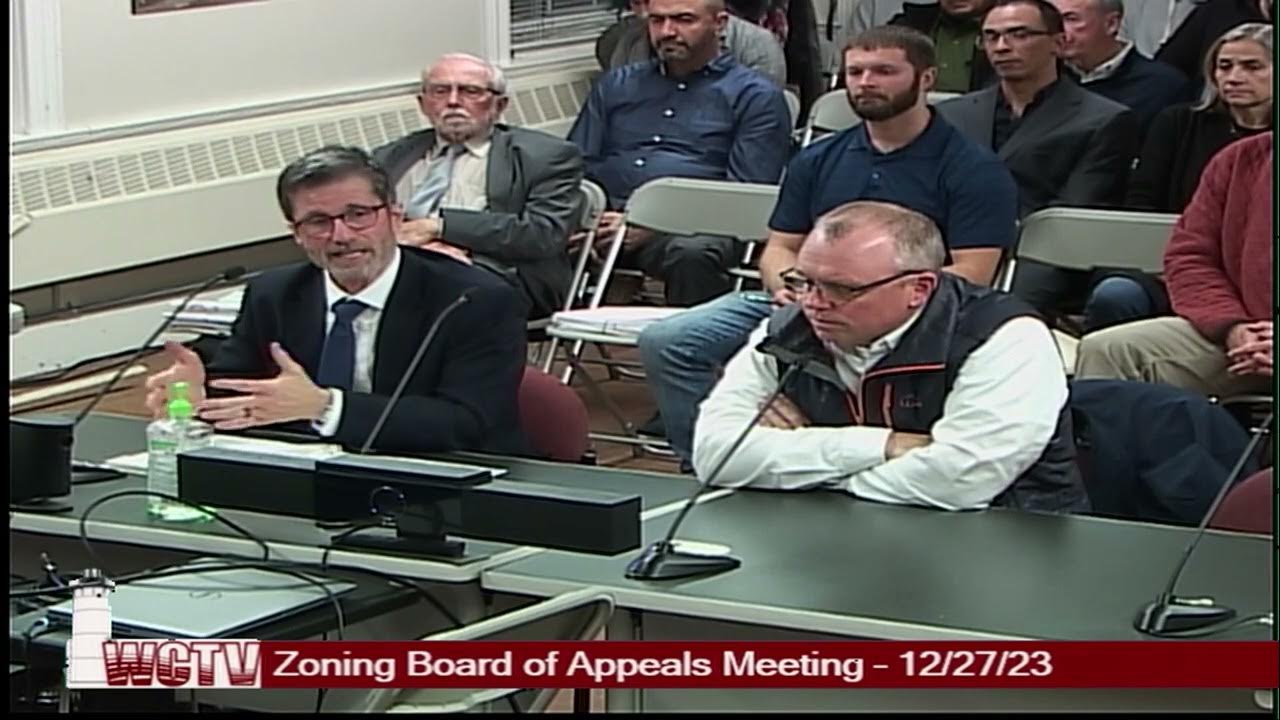 Wareham Zoning Board of Appeals 122723 YouTube