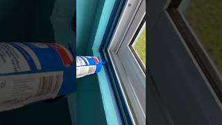 how To Grout An Aluminum Window With Acrylic Sealant aluminum door aluminumdoors