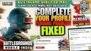 bgis mail not received | bgis registration mail | bgis ingame qualifier mail kab aayega