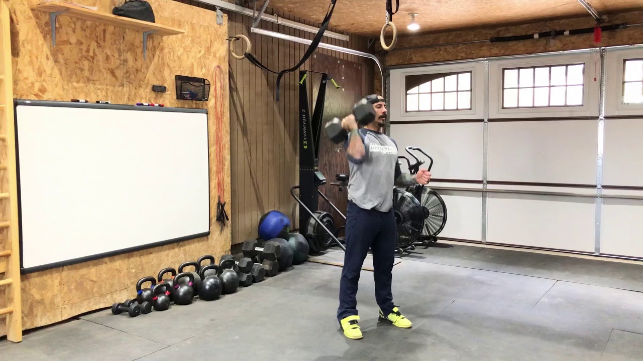 Dumbbell Strict Press + Push Press YouTube