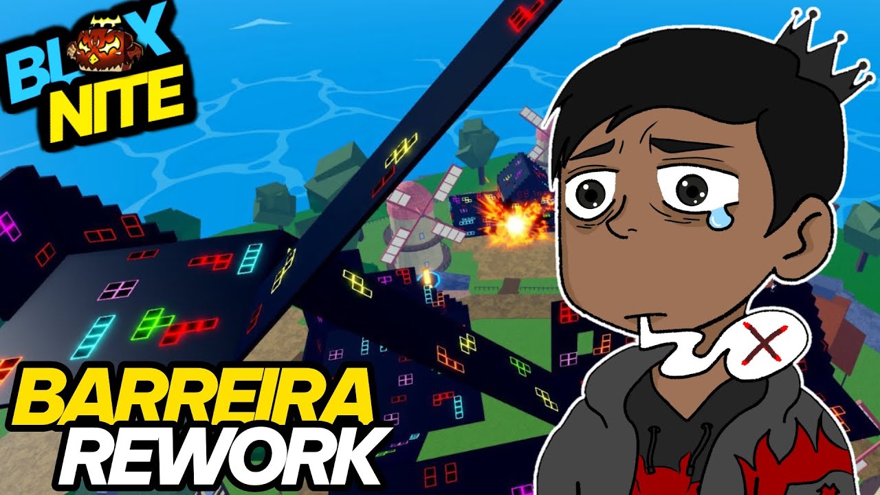 🔥 NOVA BARREIRA REWORK no Blox Fruits! Está FORTE DEMAIS? 😱 - YouTube