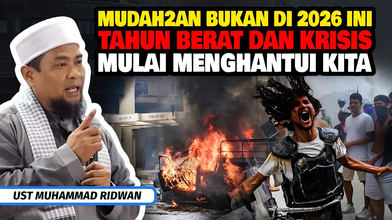 Mudah2an Bukan Terjadi di 2026 Ini Tahun Berat dan Krisis Mulai Menghantui - Ust Zulkifli M Ali UZMA
